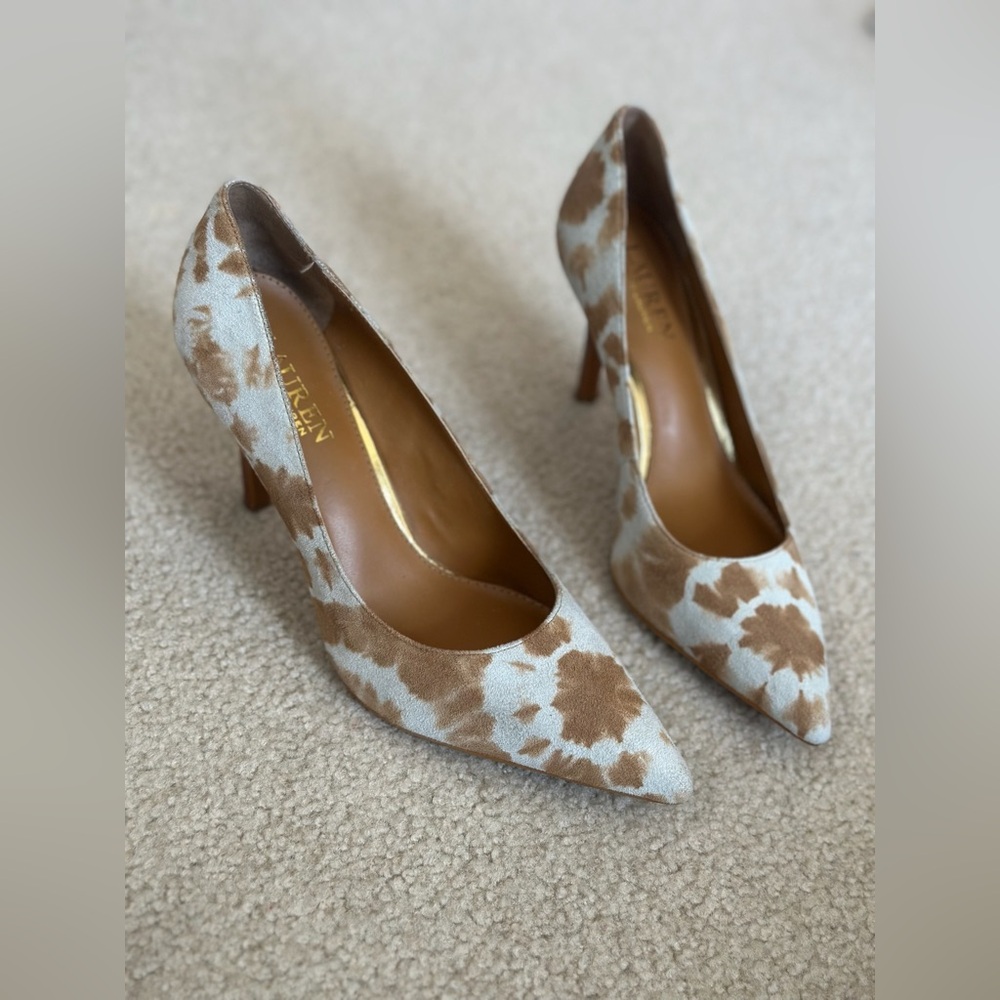 BEAUTIFUL Lauren by Ralph Lauren Sarina heels - Size 8